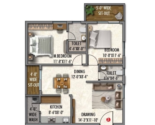  life Floor Plan Floor Plan