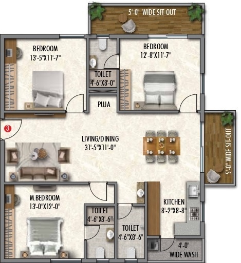  life Floor Plan Floor Plan
