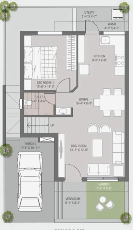  bluebell tower a 1 and a 2 Floor Plan Ground Floor Plan