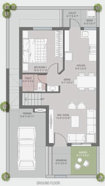 bluebell tower a 1 and a 2 Floor Plan Ground Floor Plan