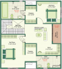 primus Floor Plan Upper Level Duplex Plan