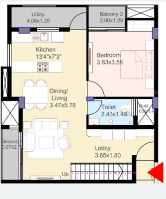  mn shantiniketan Floor Plan Lower Level Duplex Plan