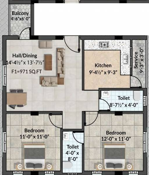  sai-mangalam-flats Floor Plan Floor Plan