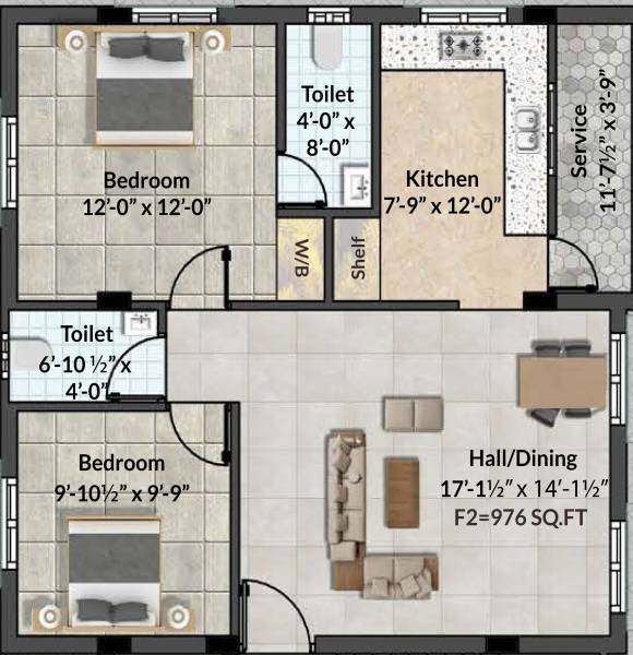 sai-mangalam-flats Floor Plan Floor Plan