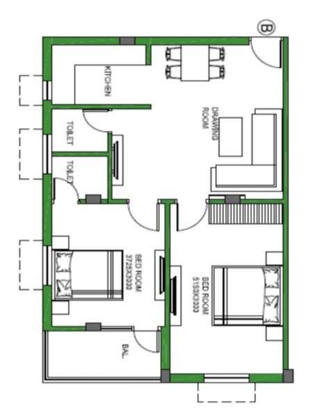  shantiniketan-apartment Floor Plan Floor Plan