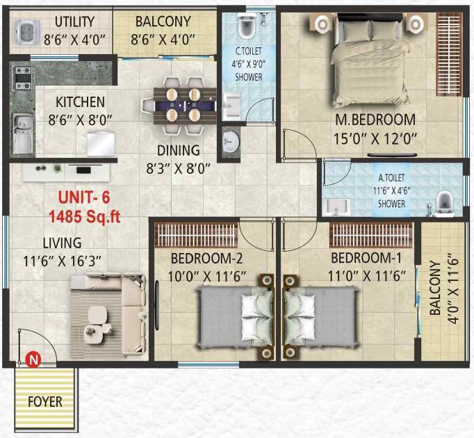  elite Floor Plan Floor Plan