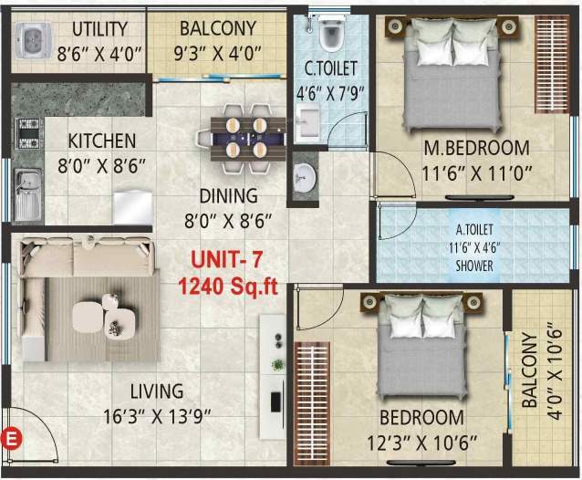  elite Floor Plan Floor Plan