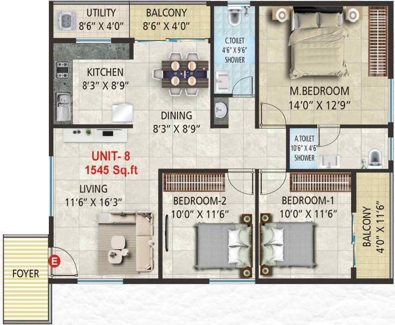  elite Floor Plan Floor Plan