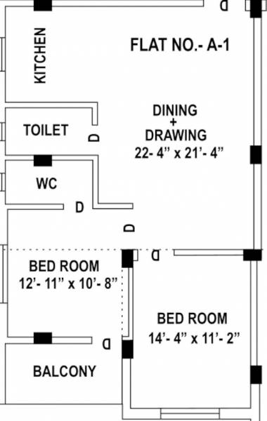  sadhanalaya Floor Plan Floor Plan