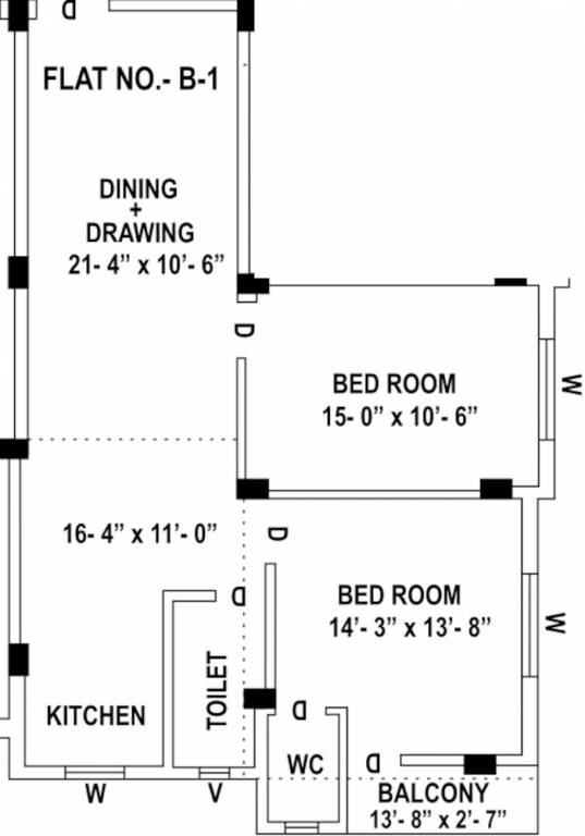  sadhanalaya Floor Plan Floor Plan