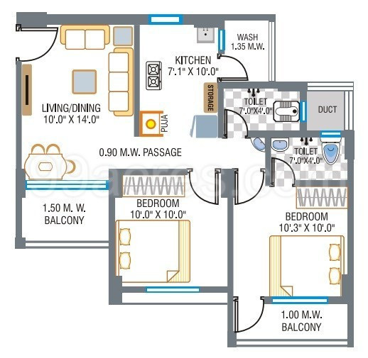  sai-krishna-residency Floor Plan Floor Plan