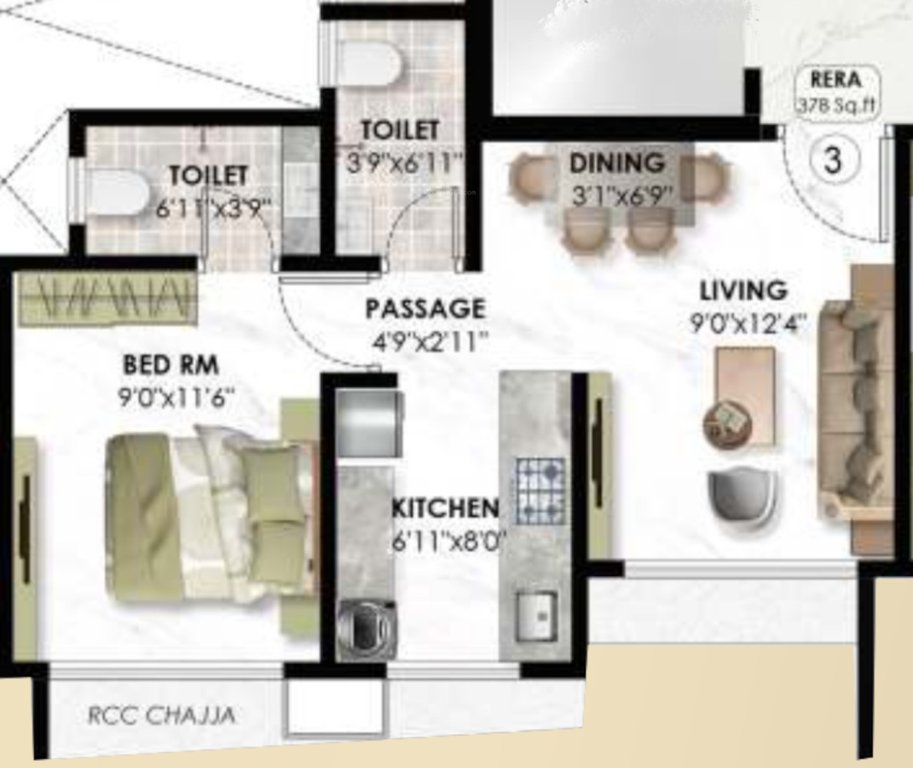  saptarshi chs Floor Plan Floor Plan