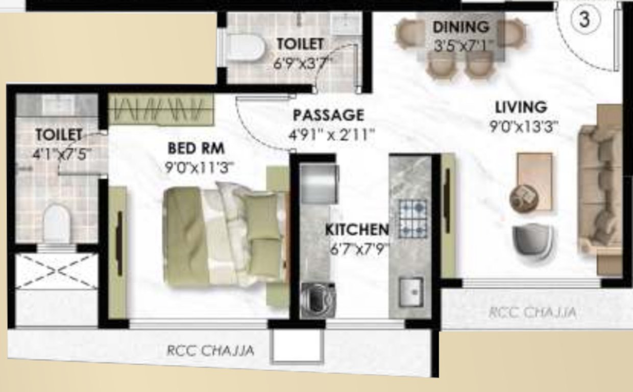  saptarshi chs Floor Plan Floor Plan