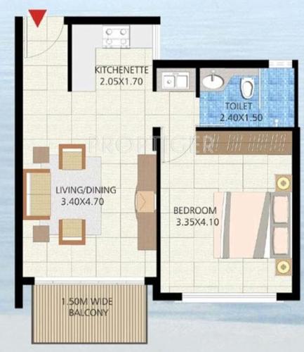 Umiya Seascapes (1BHK+1T (732 sq ft) 732 sq ft) Umiya Seascapes (1BHK+1T (732 sq ft) 732 sq ft)