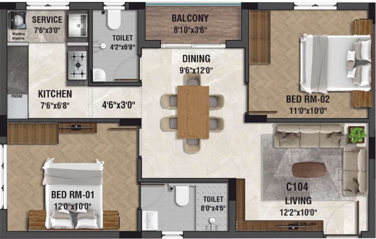  garden wood Floor Plan Floor Plan