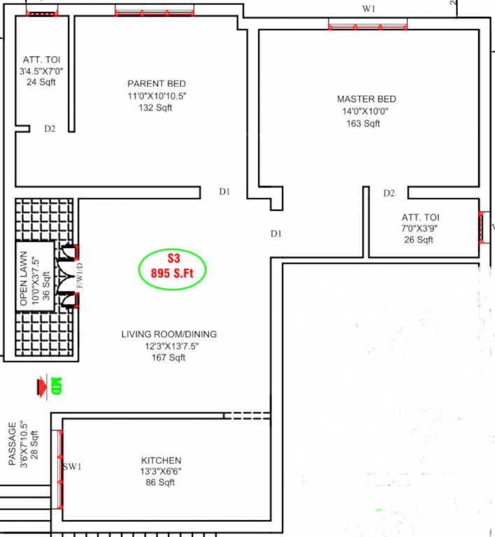  hannahs elite Floor Plan Floor Plan