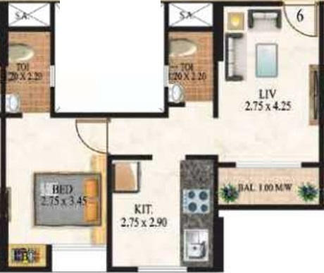 Floor Plan amrut raj regalia phase 2 Floor Plan Floor Plan