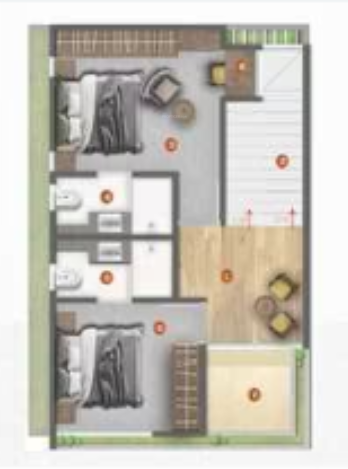  urban pod Floor Plan First Floor Plan