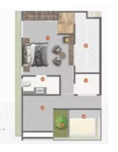 urban pod Floor Plan Second Floor Plan
