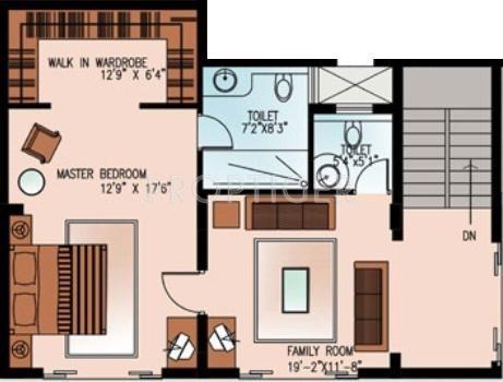 Ashed The Majestic Regency Grandeur Floor Plan (4BHK+4T)