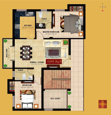  residency Floor Plan Floor Plan