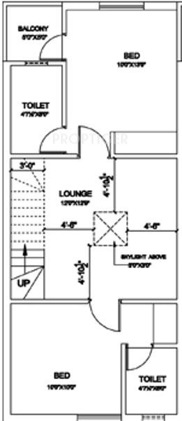 Annai Smart Homes Phase II (3BHK+3T (1,167 sq ft) 1167 sq ft)