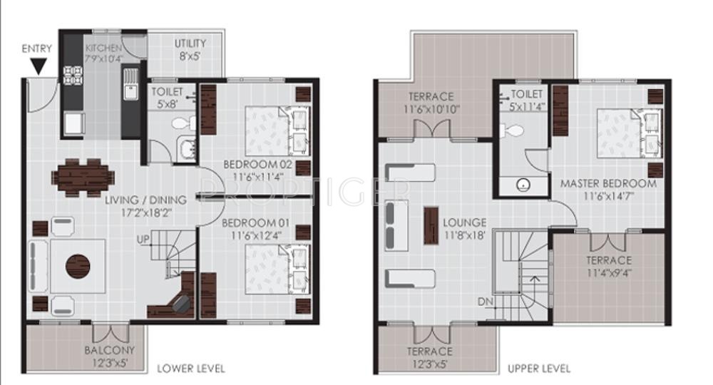 Sycon Cressida (3BHK+2T (1,668 sq ft) 1668 sq ft)