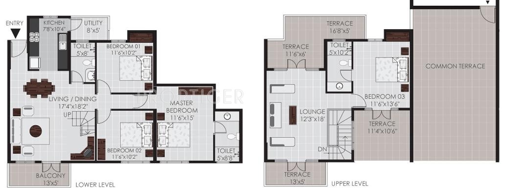 Sycon Cressida (4BHK+3T (1,997 sq ft) 1997 sq ft)