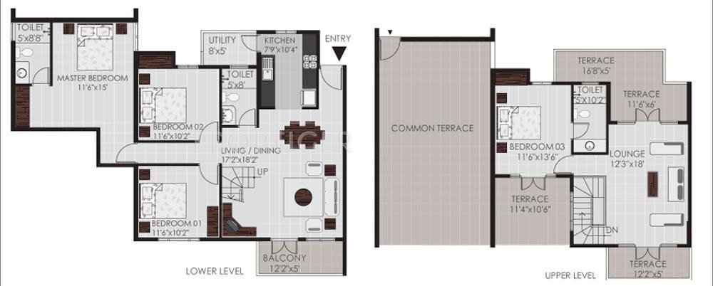 Sycon Cressida (4BHK+3T (2,057 sq ft) 2057 sq ft)