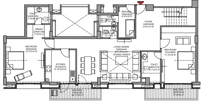  oranje castle Floor Plan Lower Level Duplex Plan