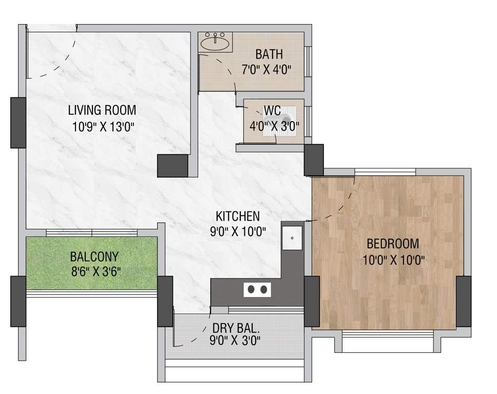  swami kalash Floor Plan Floor Plan