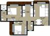  om-gautam-residency Floor Plan Floor Plan