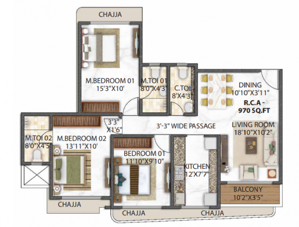  vista-one Floor Plan Floor Plan