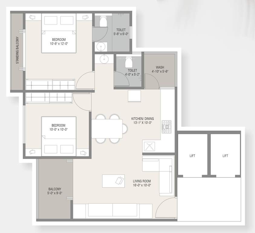  aarna sky Floor Plan Floor Plan