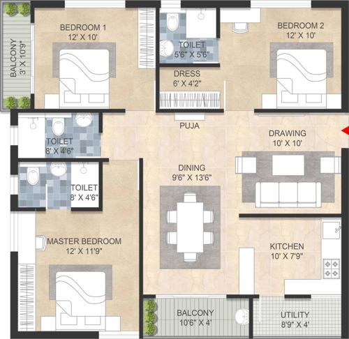  gokuldham Floor Plan Floor Plan