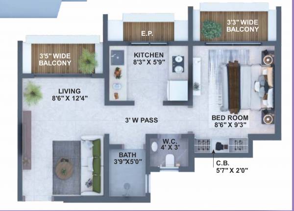  padamavati-royal-phase-1 Floor Plan Floor Plan