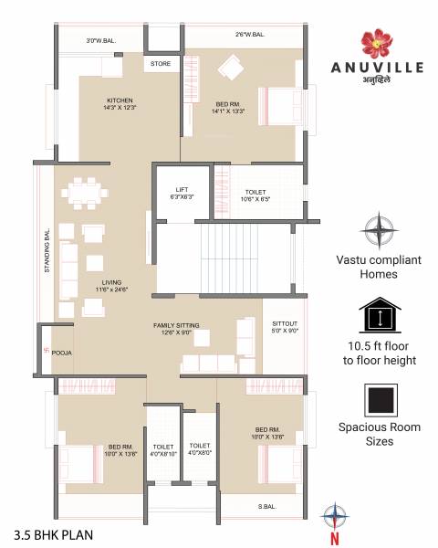  anuville Floor Plan Floor Plan