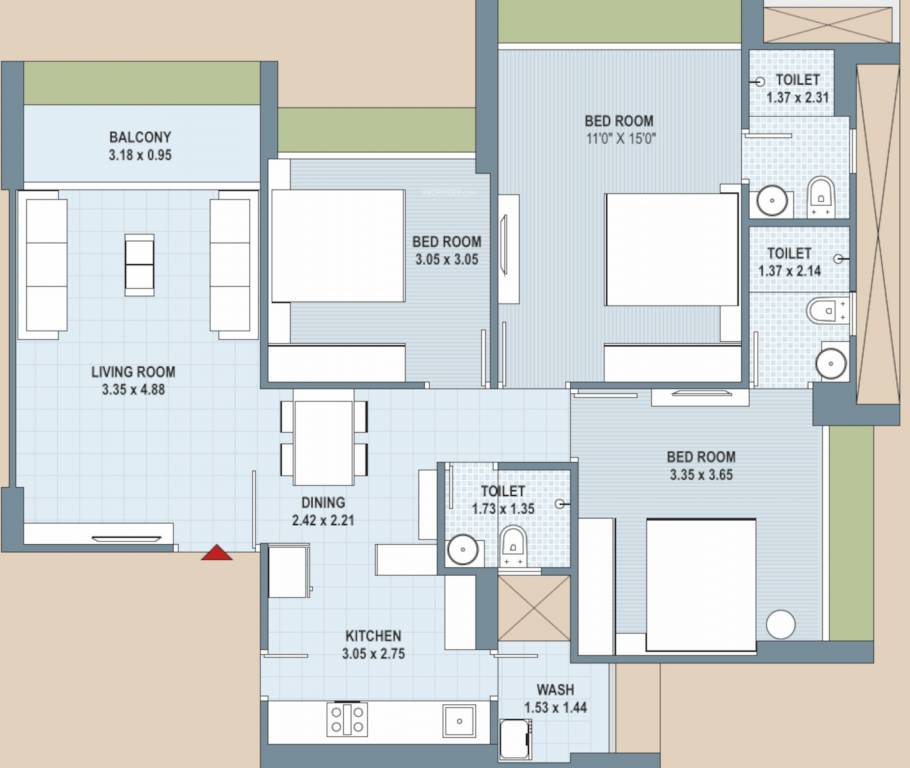 Floor Plan praharsh bluebell Floor Plan Floor Plan