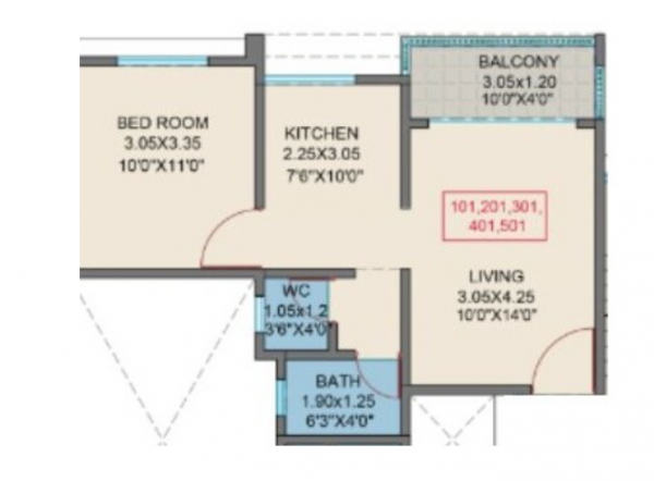  floret Floor Plan Floor Plan