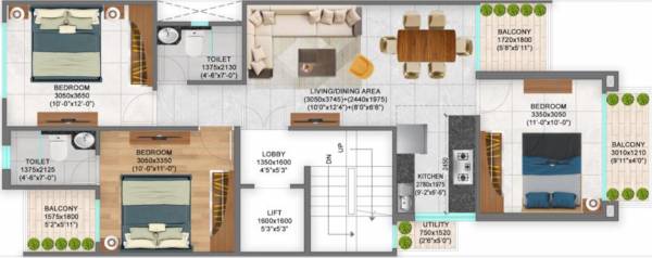 city-81-phase-2 Floor Plan Floor Plan