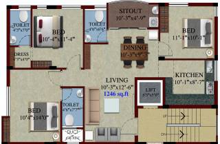 aadhav Floor Plan Floor Plan