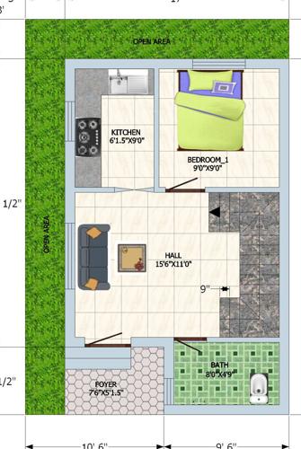  sai-jailakshmi-garden Floor Plan Ground Floor Plan