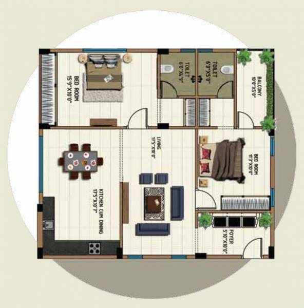 Floor Plan sri-kamatchi-apartments Floor Plan Floor Plan