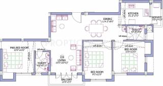 Firm Alora (3BHK+2T (1,175 sq ft) 1175 sq ft) Firm Alora (3BHK+2T (1,175 sq ft) 1175 sq ft)