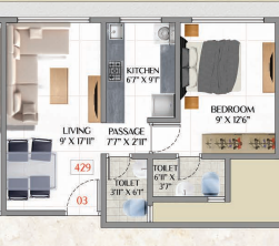 Floor Plan pragati chs adityaraj central Floor Plan Floor Plan