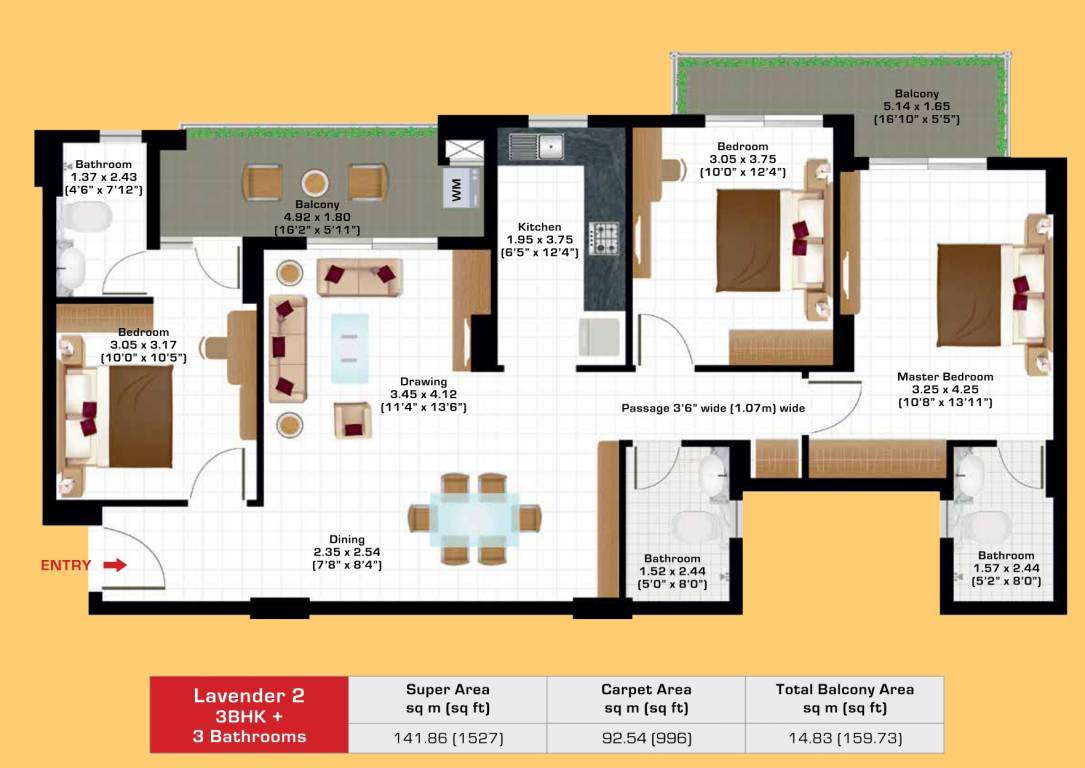  anmol phase iii and plaza ph ii Floor Plan Floor Plan
