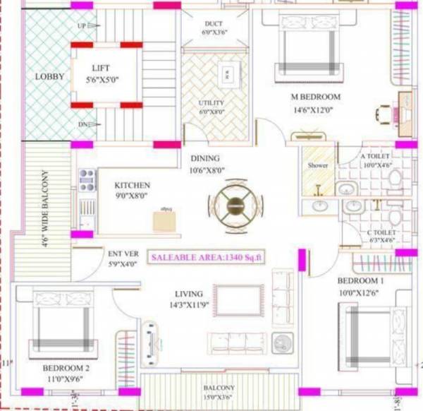  temple-bells Floor Plan Floor Plan