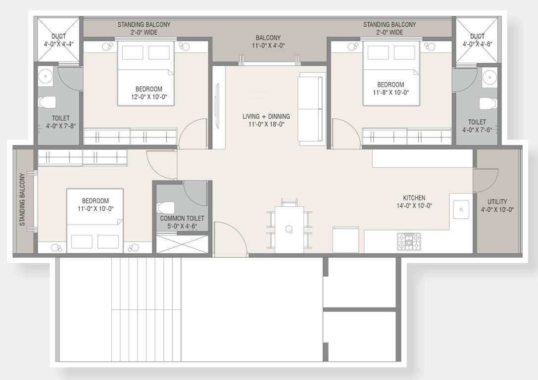  aarna sky Floor Plan Floor Plan
