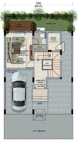  gardenia Floor Plan Ground Floor Plan