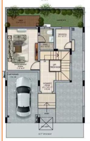  gardenia Floor Plan Ground Floor Plan